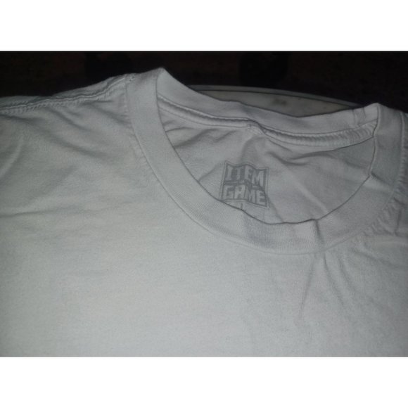 Item of the Game Men's Graphic Tee Large White Red Blue - Picture 4 of 4